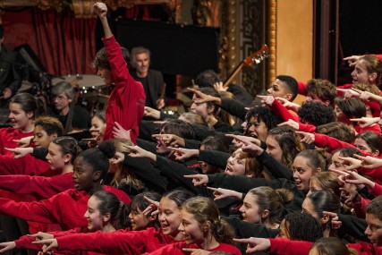 La Maîtrise Populaire de l'Opéra-Comique © Julie Rabreau