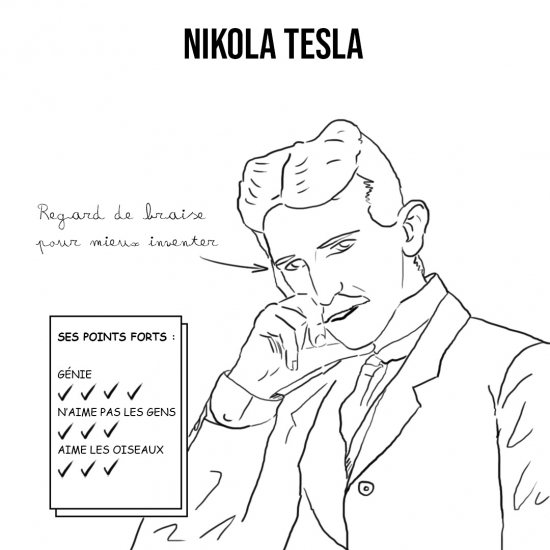 Nikola Tesla - Les Eclairs 2021