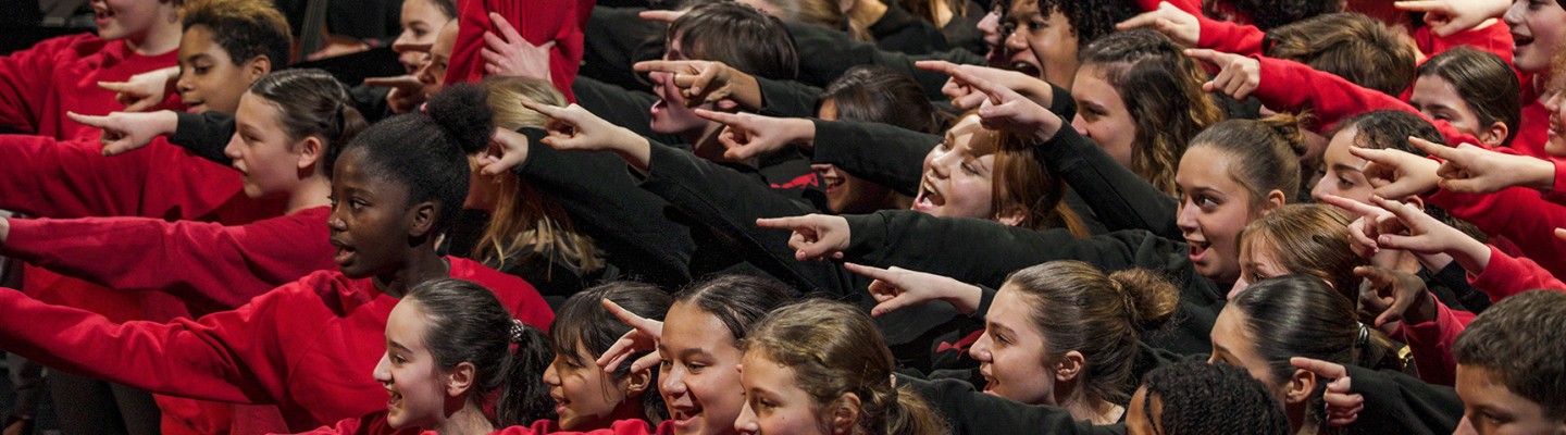 La Maîtrise Populaire de l'Opéra-Comique © Julie Rabreau