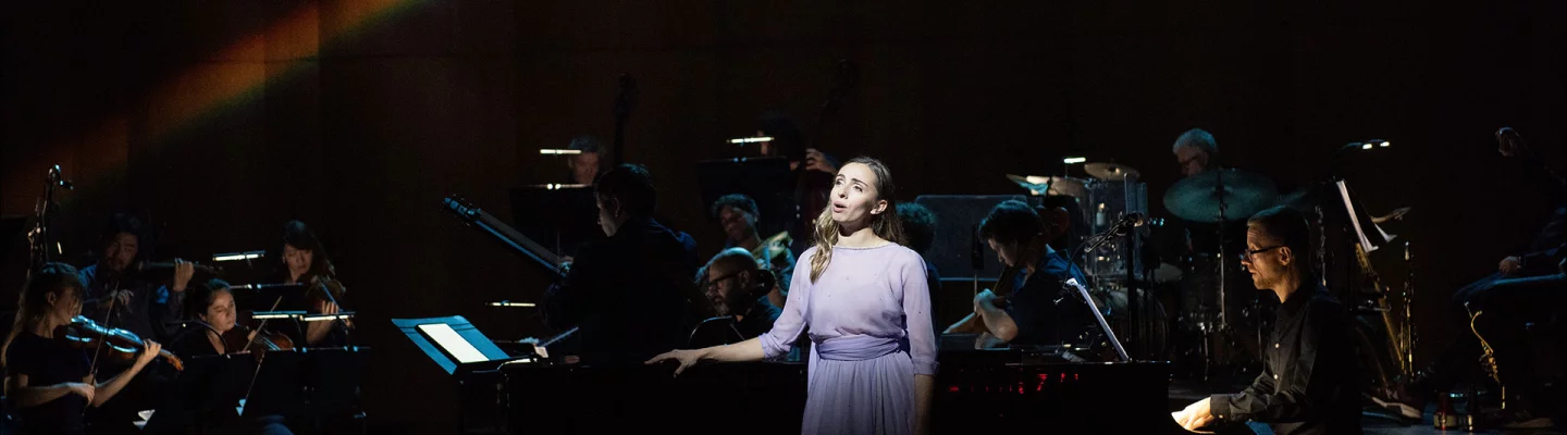 Lea Desandre et l'Ensemble Jupiter dans Chasing Rainbows, 2023 © Cordula Treml