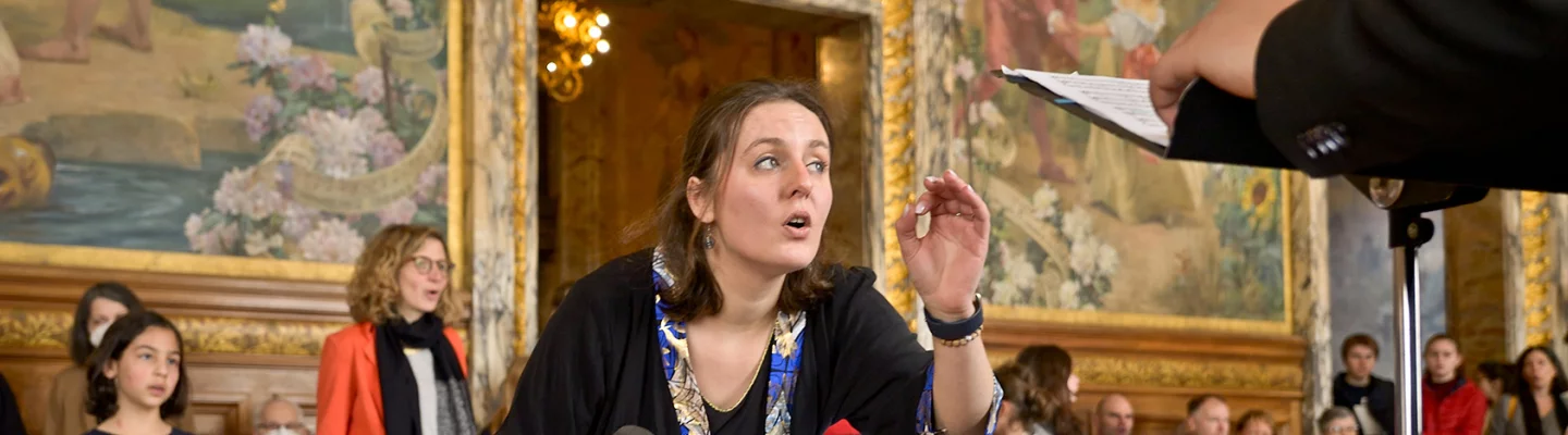 Atelier avec Iris Thion-Poncet DR