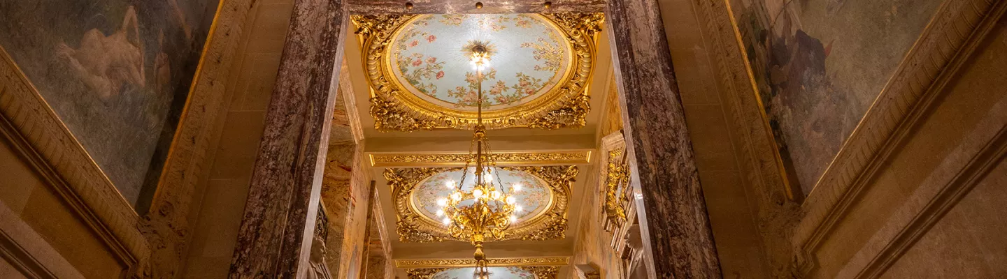 Avant-foyer de l'Opéra-Comique © Frédéric Michot
