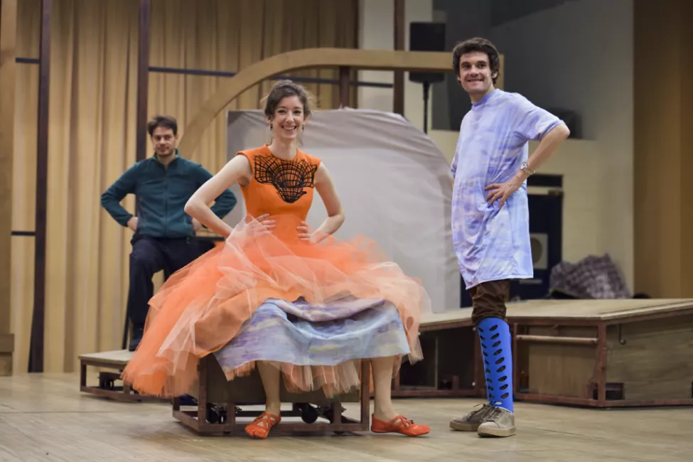 Photo répétitions La princesse légère