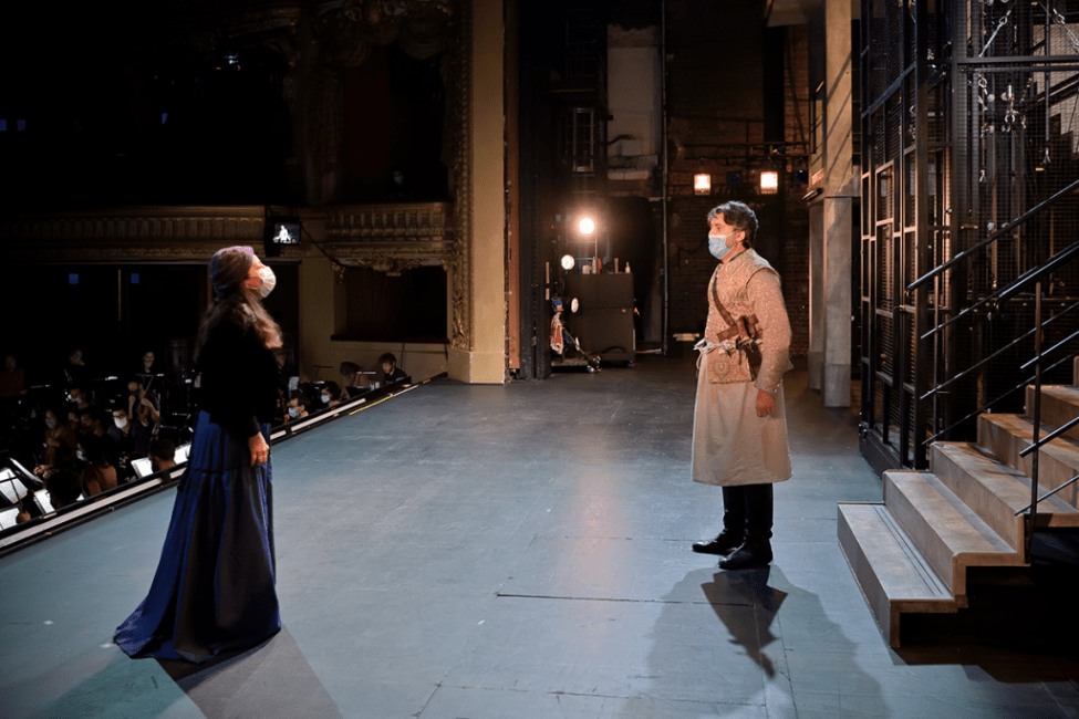 Photos de répétitions de Hippolyte et Aricie © Stefan Brion - Opéra Comique