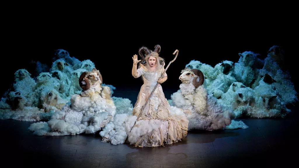 Photo du spectacle Titon et l'Aurore © Stefan Brion