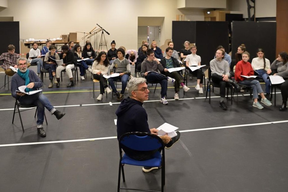 Répétitions du Voyage dans la Lune, février 2020 - © Stefan Brion - Opéra Comique