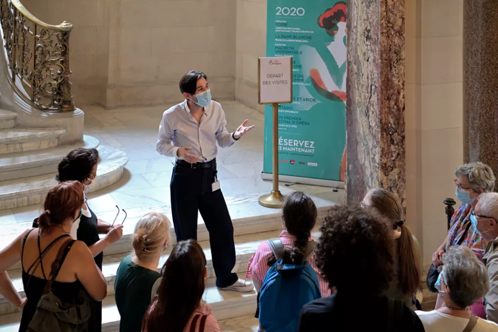 Journée européenne du Patrimoine à l'Opéra Comique
