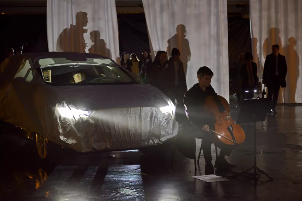 Photos du spectacle Fosse au Centre Pompidou © Stefan Brion - Opéra Comique