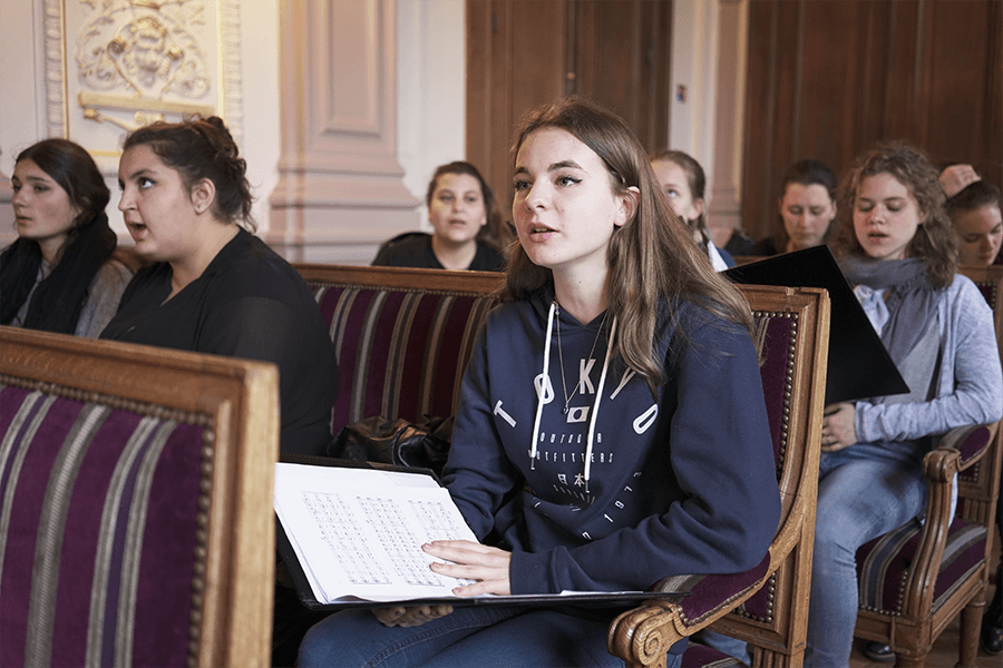 Maitrise à la Mairie du 4ème