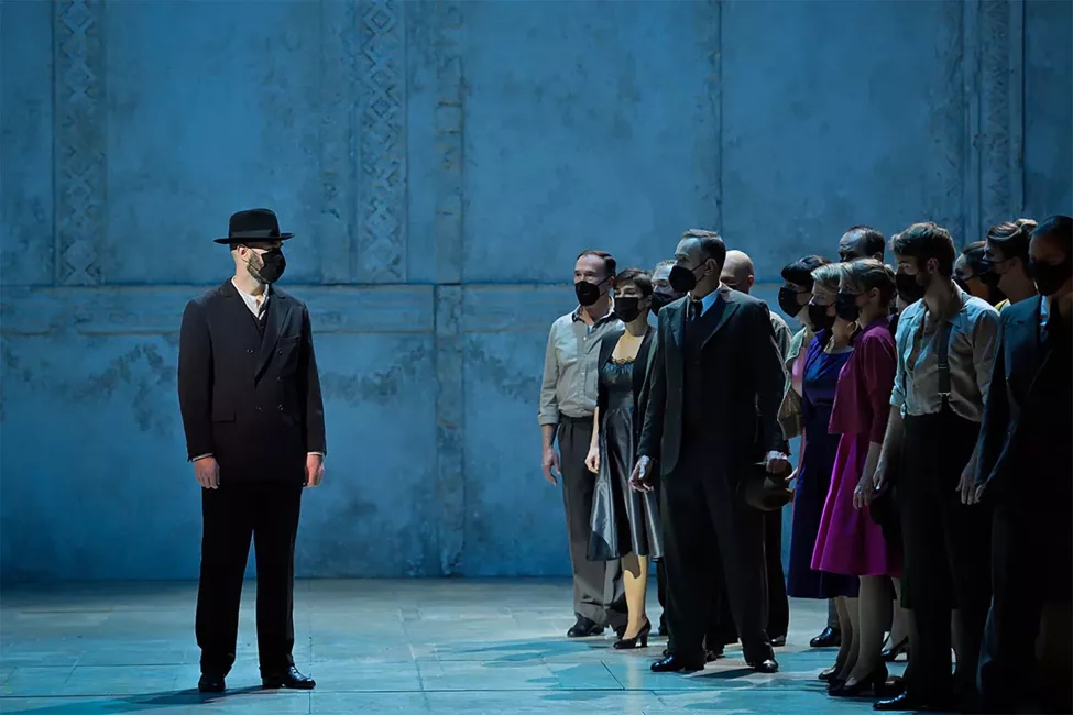 Photo de répétition de Roméo et Juliette © Stefan Brion