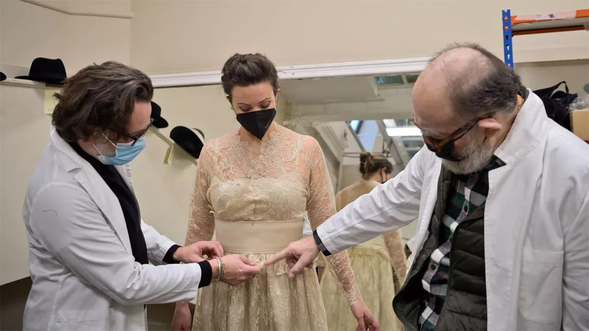 Répétitions de Roméo et Juliette © Stefan Brion