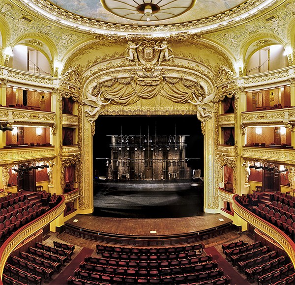 La salle Favart - Opéra Comique © Stefan Brion