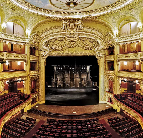 La salle Favart - Opéra Comique © Stefan Brion