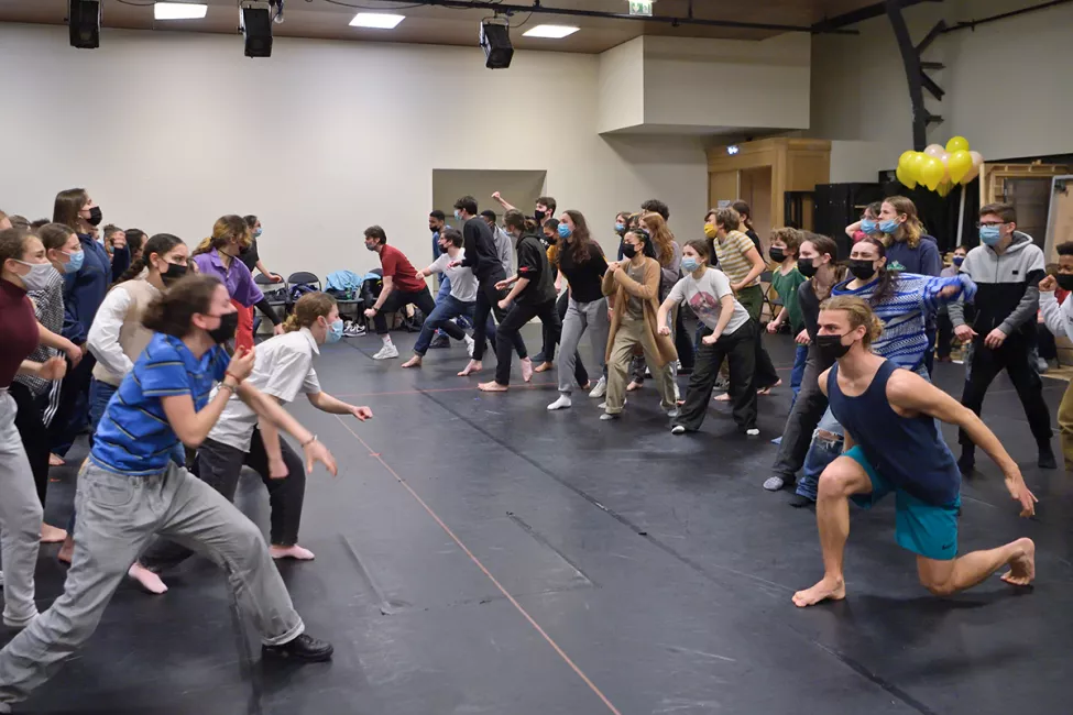 Répétitions de L'enfant et les sortilèges © Stefan Brion