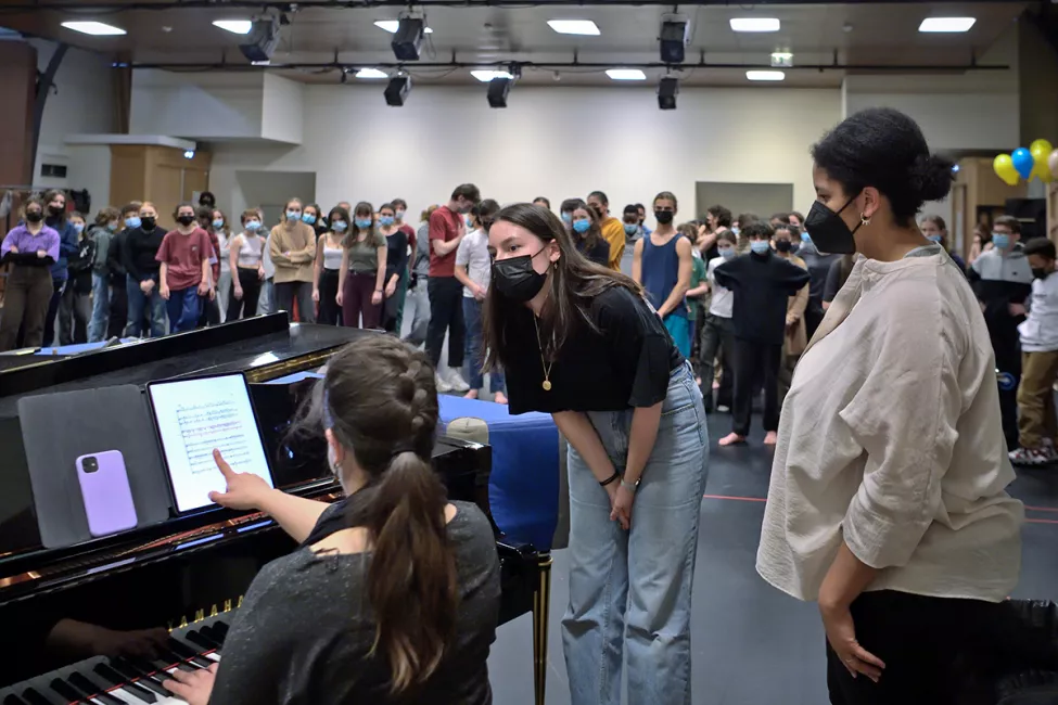 Répétitions de L'enfant et les sortilèges © Stefan Brion