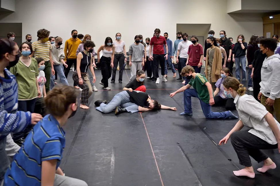 Répétitions de L'enfant et les sortilèges © Stefan Brion