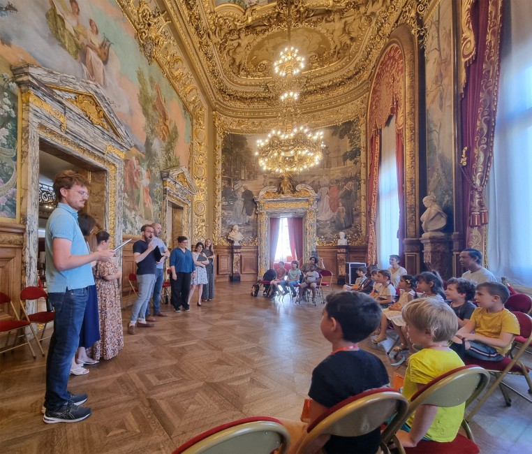 Atelier pédagogique avec l'Ensemble Les Métaboles 