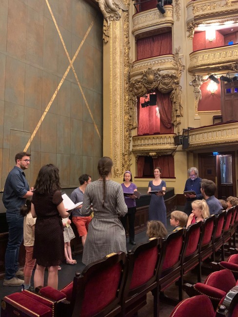 Atelier pédagogique avec l'Ensemble Les Métaboles 