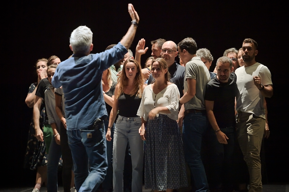 Photo des répétitions de Lakmé © Stefan Brion