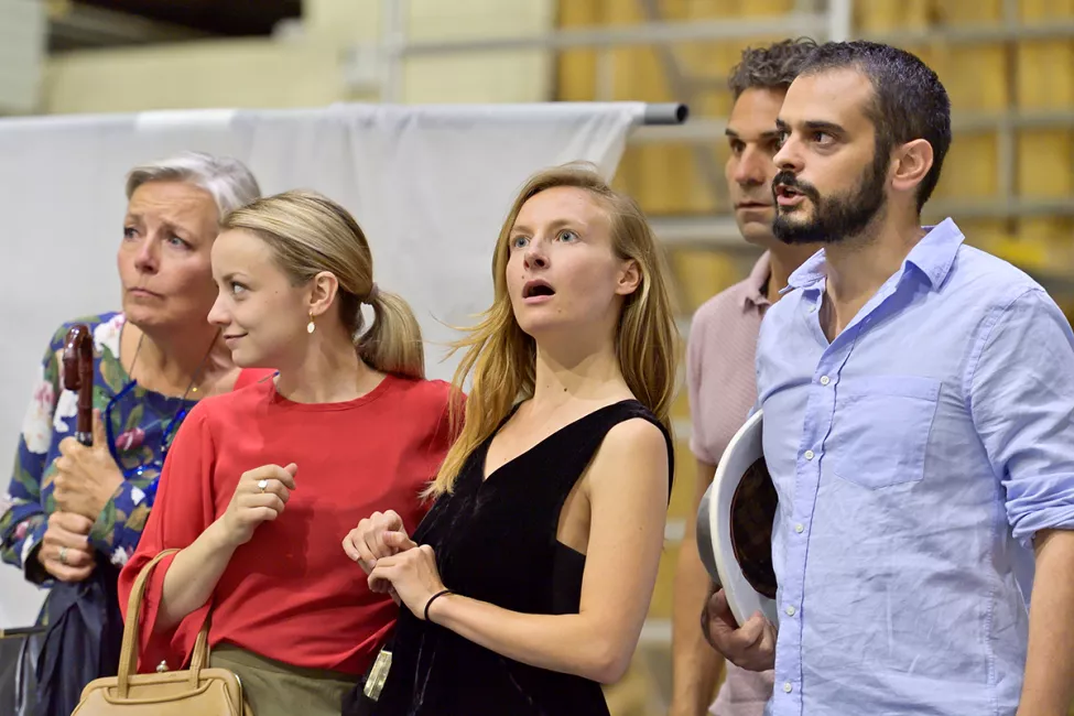 Photo des répétitions de Lakmé © Stefan Brion