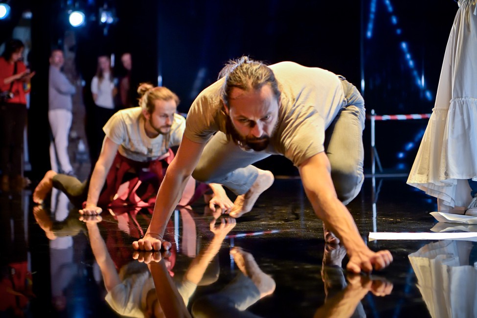 Répétitions du spectacle Armide au plateau © Stefan Brion