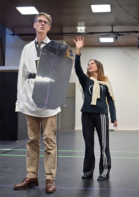 Répétitions du spectacle Armide au petit théâtre ( Salle de répétition ) © Stefan Brion