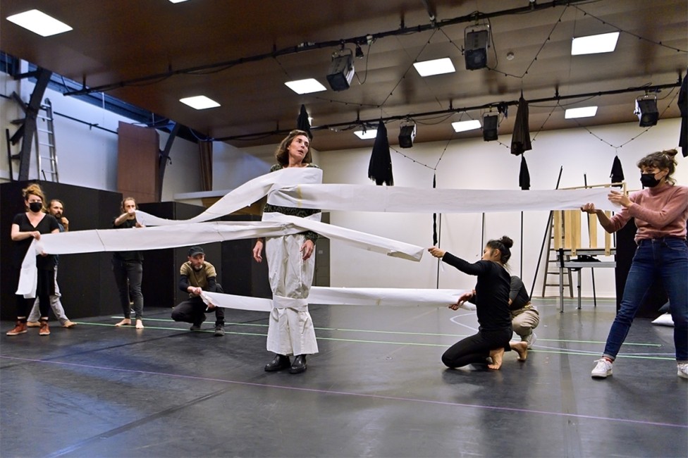 Répétitions du spectacle Armide au petit théâtre ( Salle de répétition ) © Stefan Brion