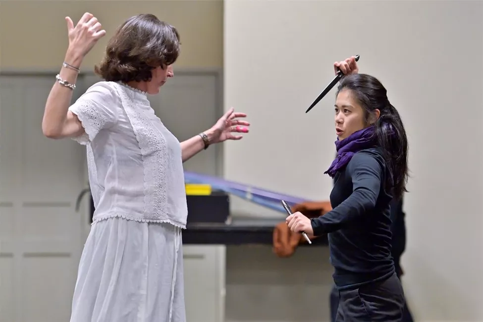 Répétitions du spectacle Armide au petit théâtre ( Salle de répétition ) © Stefan Brion