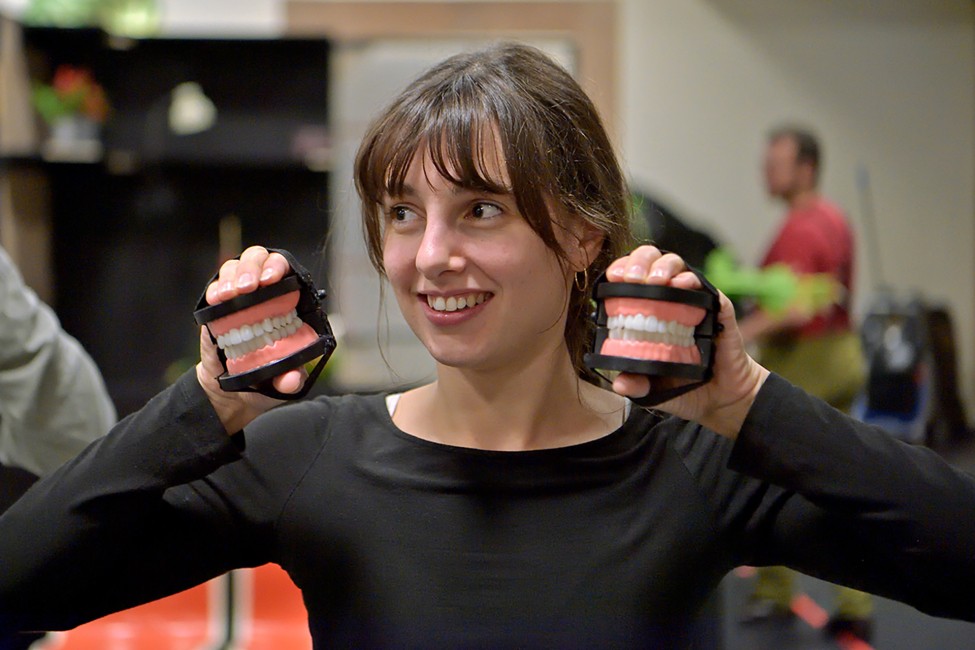 Répétition du spectacle La Petite Boutique des horreurs au petit théâtre (Salle de répétition) © Stefan Brion