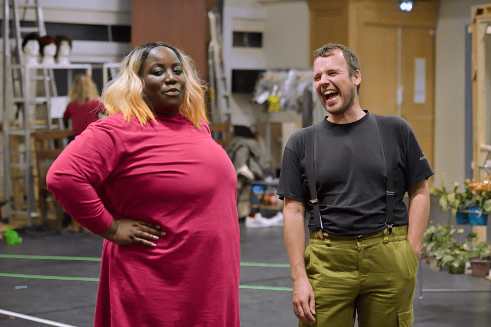 Répétition du spectacle La Petite Boutique des horreurs au petit théâtre (Salle de répétition) © Stefan Brion