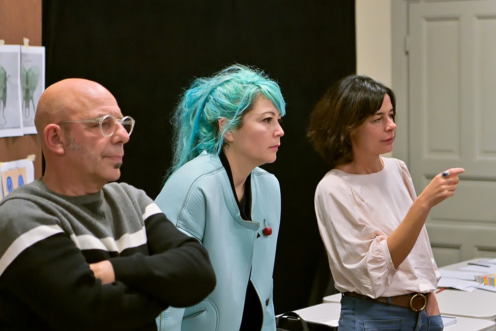 Répétition du spectacle La Petite Boutique des horreurs au petit théâtre (Salle de répétition) © Stefan Brion