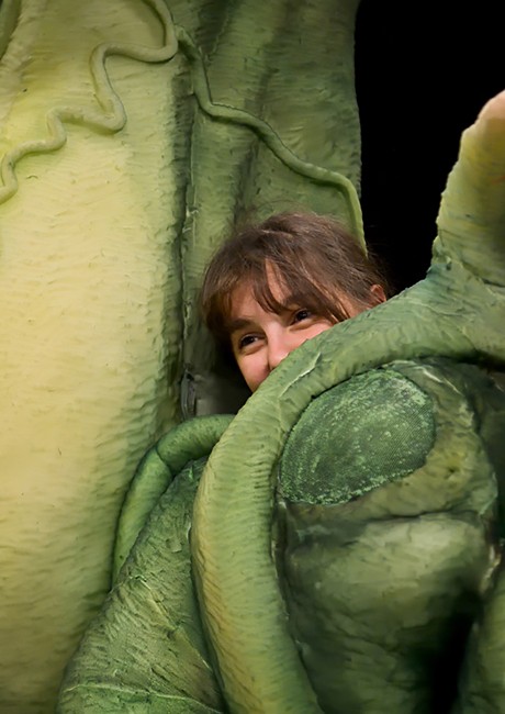 Répétition du spectacle La Petite Boutique des horreurs au petit théâtre (Salle de répétition) © Stefan Brion