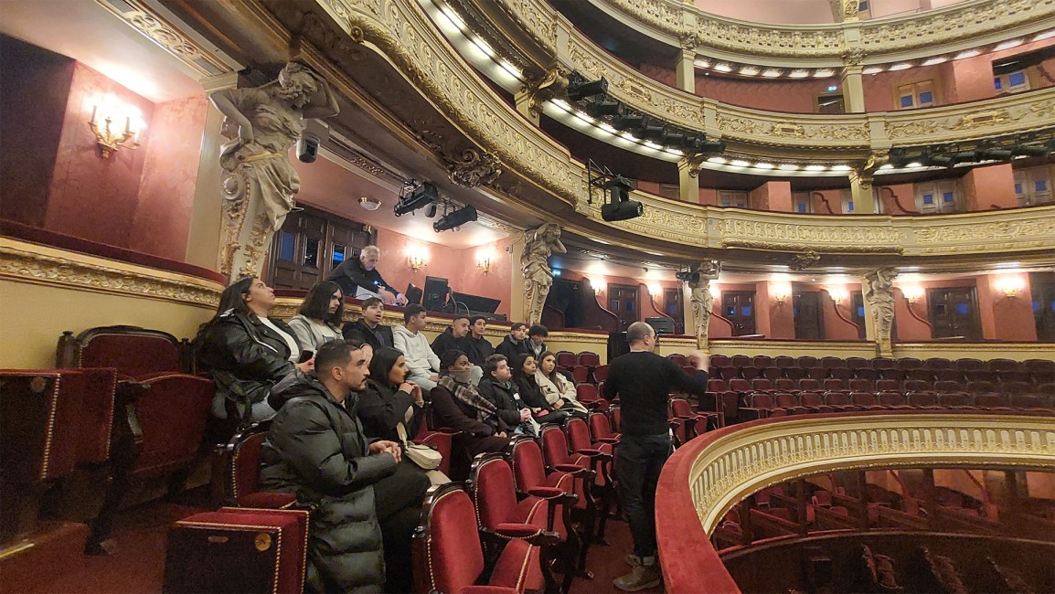 Sortir du cadre - Les jeunes de Limay à l'Opéra Comique