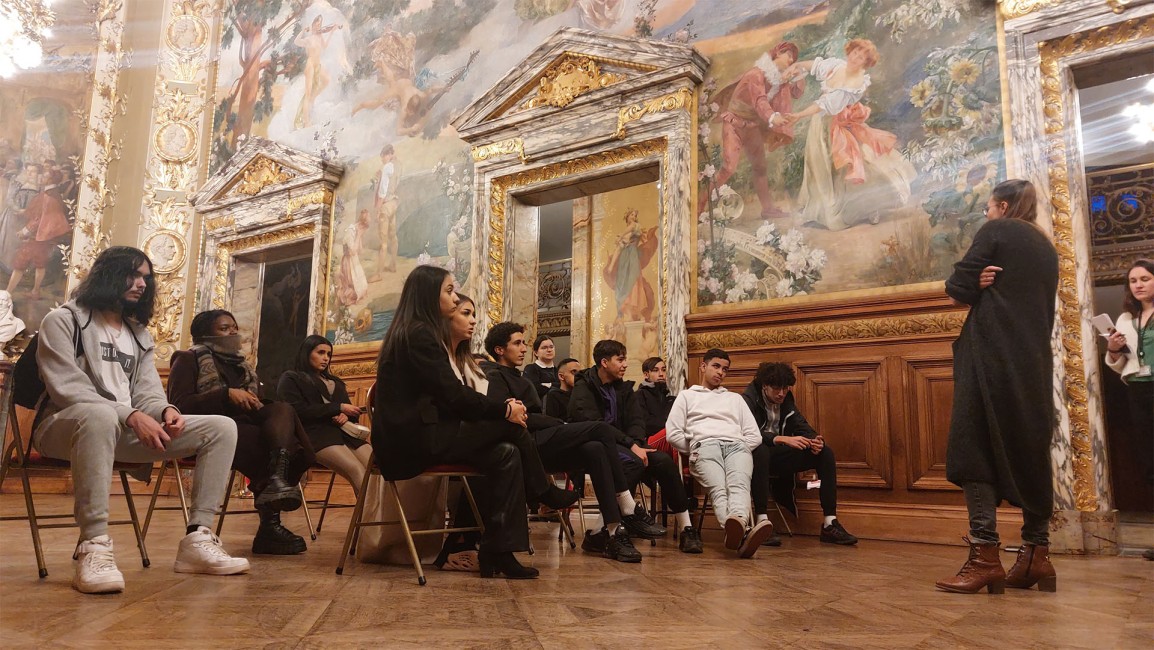 Sortir du cadre - Les jeunes de Limay à l'Opéra Comique