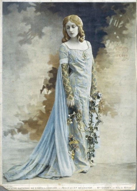 Rôle de Mélisande – Mary Garden, Bibliothèque nationale de France, Collection Opéra-Comique