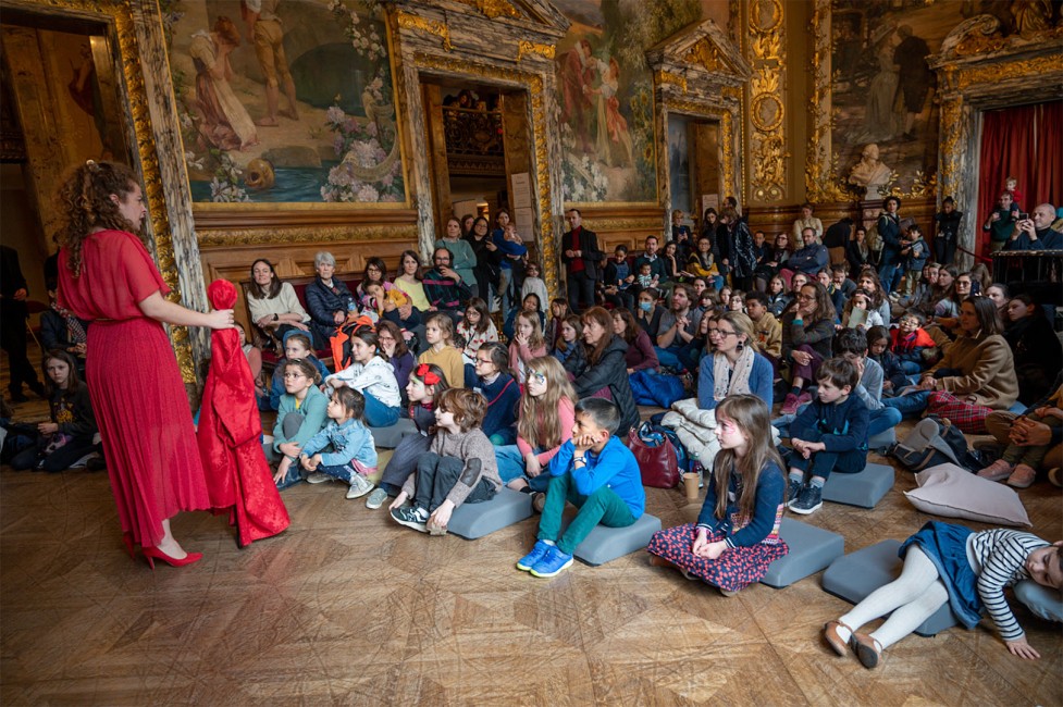 Casting à l'Opéra avec Alina Sarbaji et Joana Rebelo | Journée portes ouvertes aux familles, 2023 © Frédéric Michot