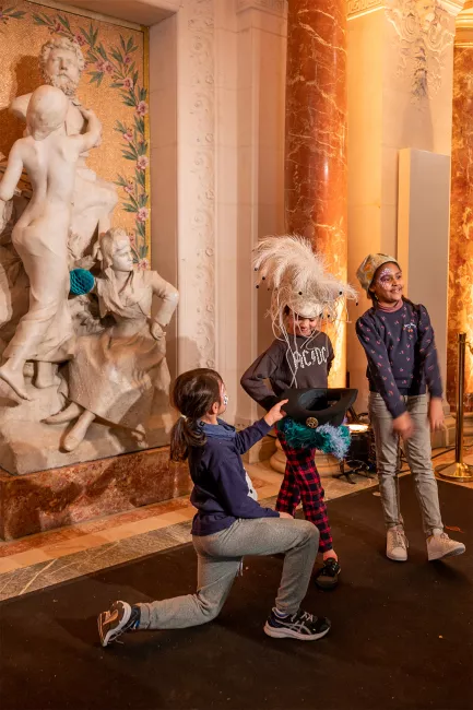 Découverte des costumes et maquillage | Journée portes ouvertes aux familles, 2023 © Frédéric Michot