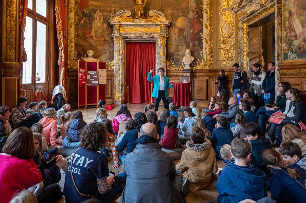 Casting à l'Opéra avec Alina Sarbaji et Joana Rebelo | Journée portes ouvertes aux familles, 2023 © Frédéric Michot