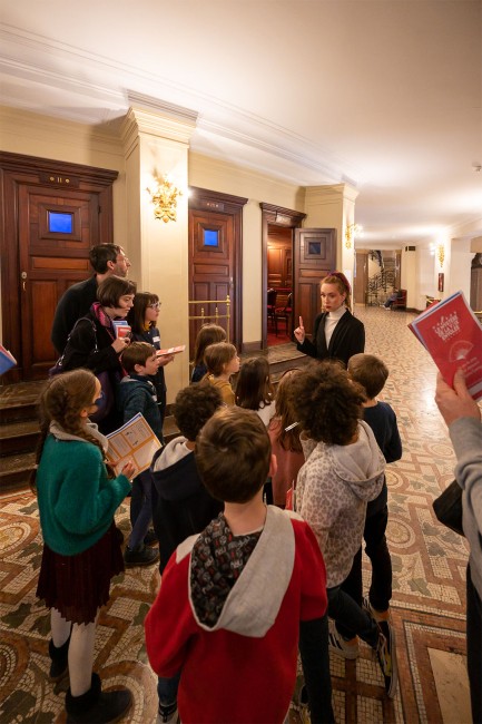 Jeu de piste Le Mystère de la Voix Envolée | Journée portes ouvertes aux familles, 2023 © Frédéric Michot