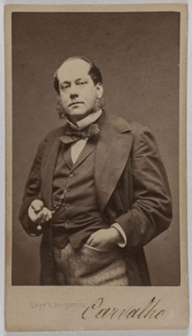 Portrait de Léon Carvalho, Légé & Bergeron, XIXe siècle, Musée Carnavalet, Paris