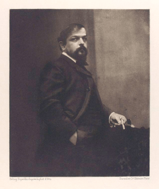 Portrait de Claude Debussy, Otto @ The New York Public Library Digital Collections
