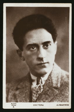 Portrait de Jean Cocteau @ The New York Public Library Digital Collections