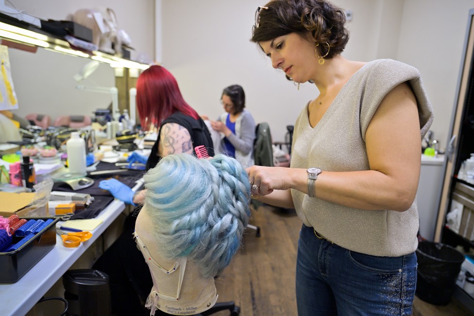 Les Ateliers Costumes et Perruques de l'Opéra-Comique © Stefan Brion