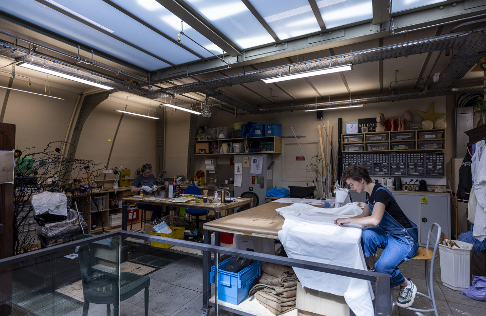 Les Ateliers Costumes et Perruques de l'Opéra-Comique © Baptiste Jayat