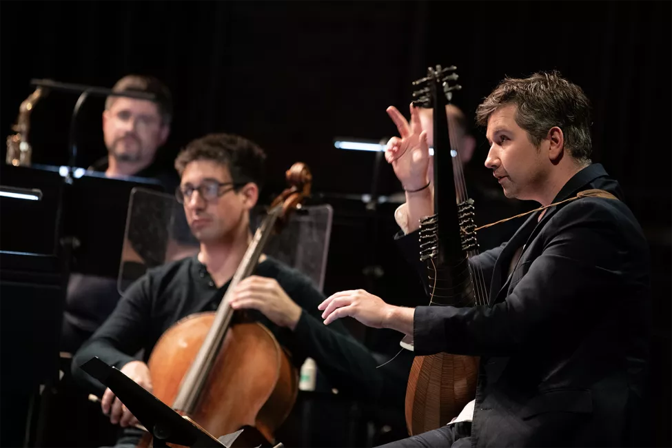 Chasing Rainbows avec Thomas Dunford et l'Ensemble Jupiter, 2024, salle Favart © Cordula Treml