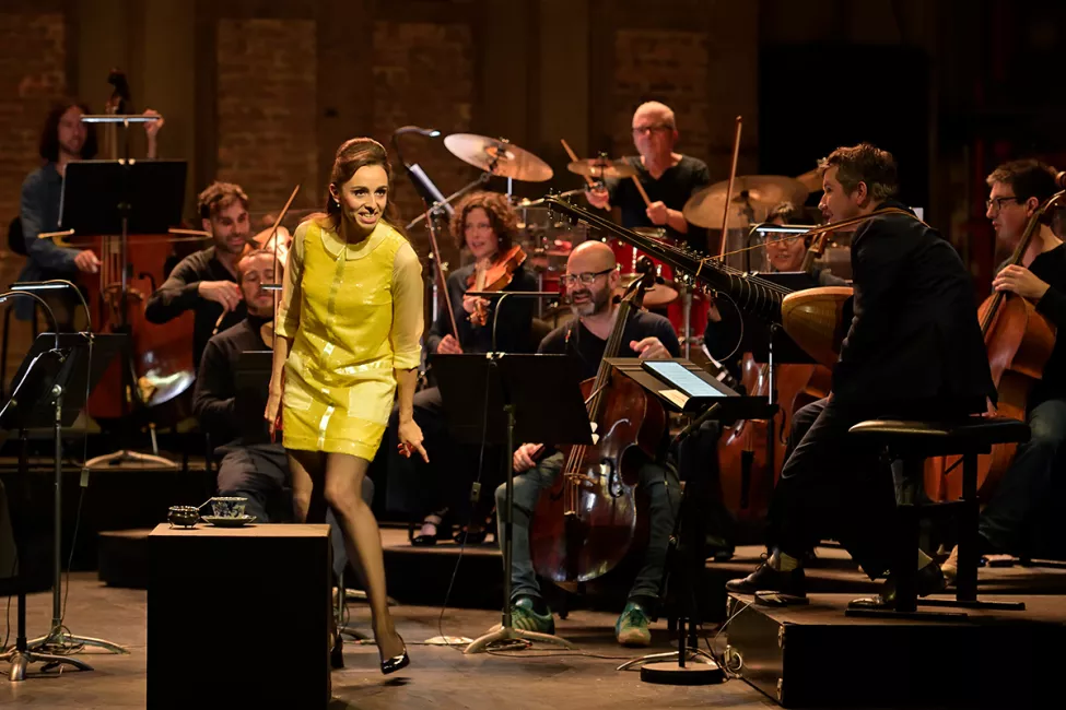 Chasing Rainbows avec Lea Desandre, Thomas Dunford et l'Ensemble Jupiter, 2024, salle Favart © Stefan Brion