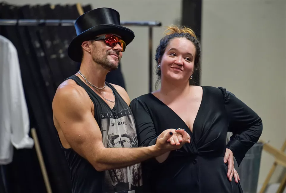 Les répétitions du Domino noir © Stefan Brion