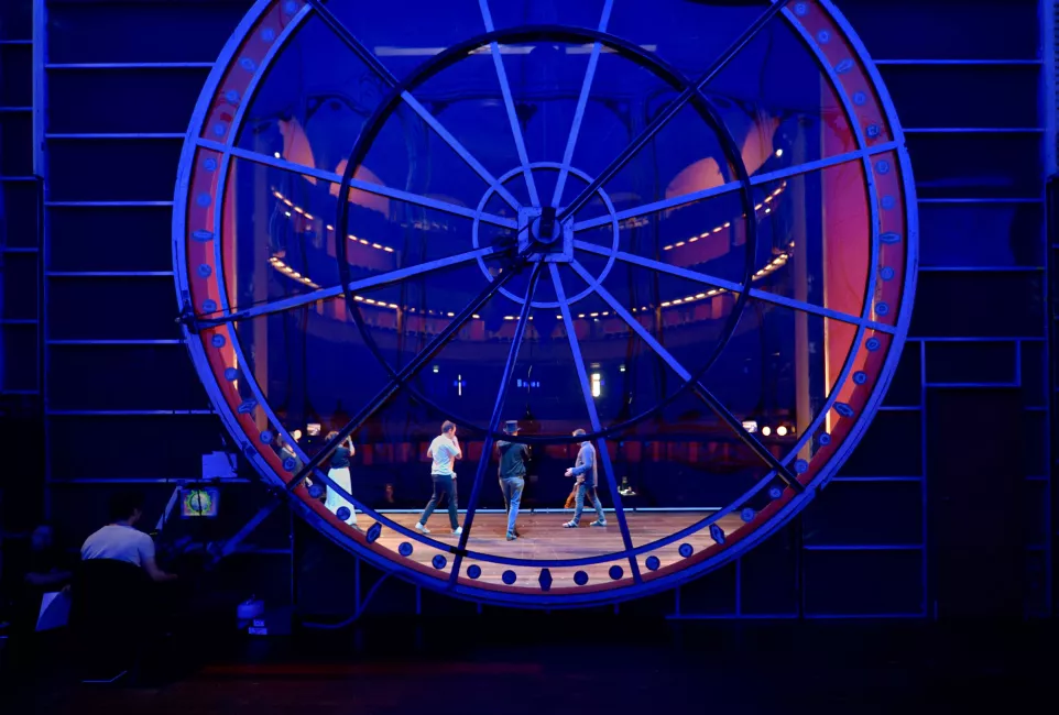 Les répétitions du Domino noir © Stefan Brion