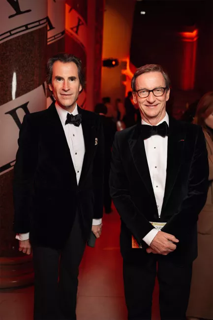 Gala de l'Opéra-Comique 2024 avec Pierre Pelegry et Thaddaeus Ropac © Saywho Jean Picon