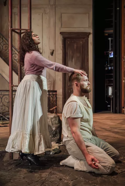 Les répétitions de Samson au plateau